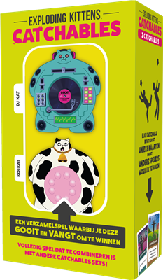 Exploding Kittens Catchables DJ Kat & Koekat