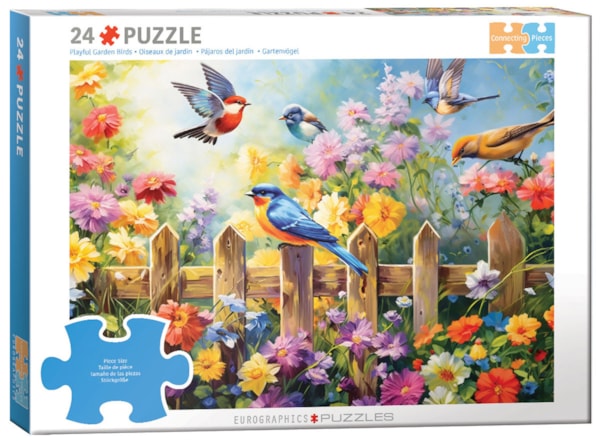 Playful Garden Birds