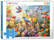 Playful Garden Birds