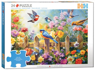 Playful Garden Birds