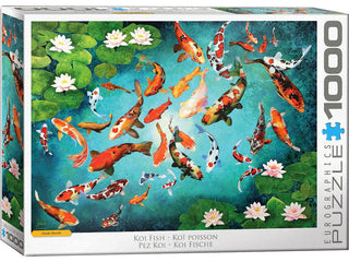 Colorful Koi (1000) - De Dondersteen