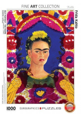Kahlo Self Portrait with Birds (1000) - De Dondersteen