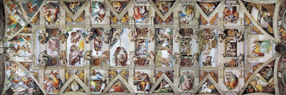 The Sistine Chapel Ceiling - Michelangelo (1000) - De Dondersteen