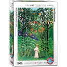 Switch Woman in an Exotic Forest - Henri Rousseau (1000) - De Dondersteen 2 image