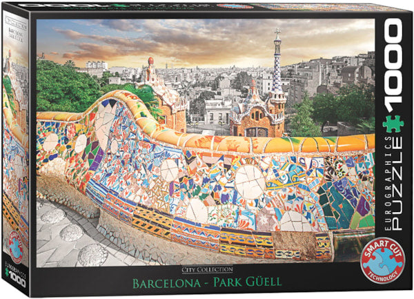 Barcelona Park Güell Jigsaw puzzle - De Dondersteen