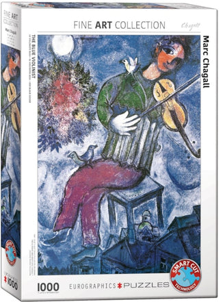 The Blue Violinist Jigsaw puzzle - De Dondersteen