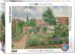 Vegetable Garden Overcast Morning Eragny Jigsaw puzzle - De Dondersteen