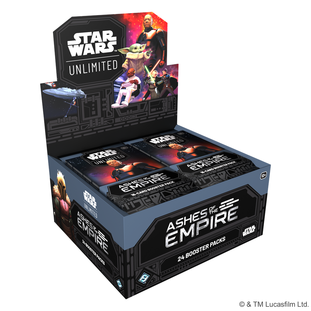 (PRE-ORDER) Star Wars Unlimited - Ashes of the Empire Booster Display