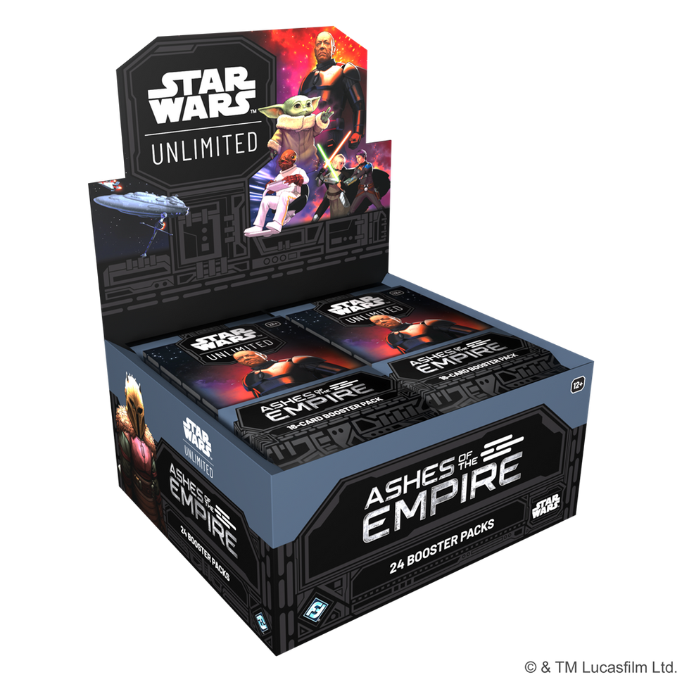 (PRE-ORDER) Star Wars Unlimited - Ashes of the Empire Booster Display