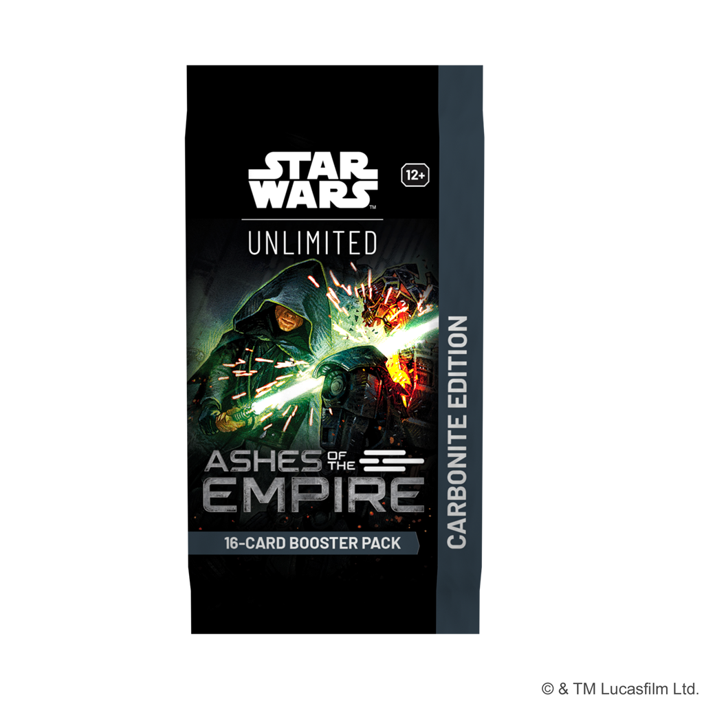 (PRE-ORDER) Star Wars Unlimited - Ashes of the Empire Carbonite Booster
