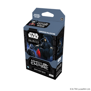 (PRE-ORDER) Star Wars Unlimited - Ashes of the Empire Spotlight Deck (Emperor Palpatine)