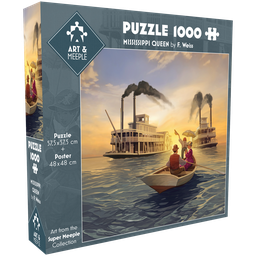 ART&MEEPLE - Mississippi Queen - De Dondersteen
