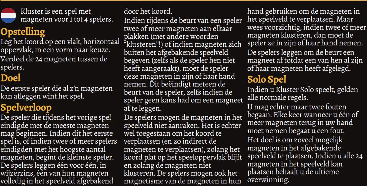 Kluster - De Dondersteen