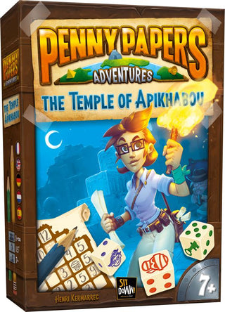 Penny Papers Adventures: The Temple of Apikhabou - De Dondersteen