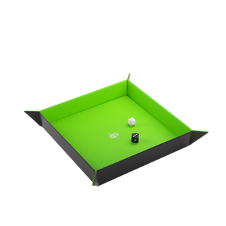 Magnetic Dice Tray Square Black/Green