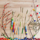 Switch 120 Coloured Wooden Beads - De Dondersteen 2 image