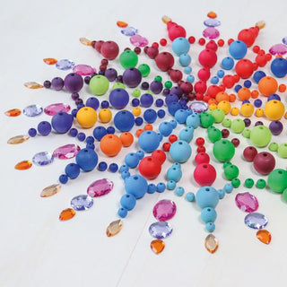 180 Coloured Beads - De Dondersteen