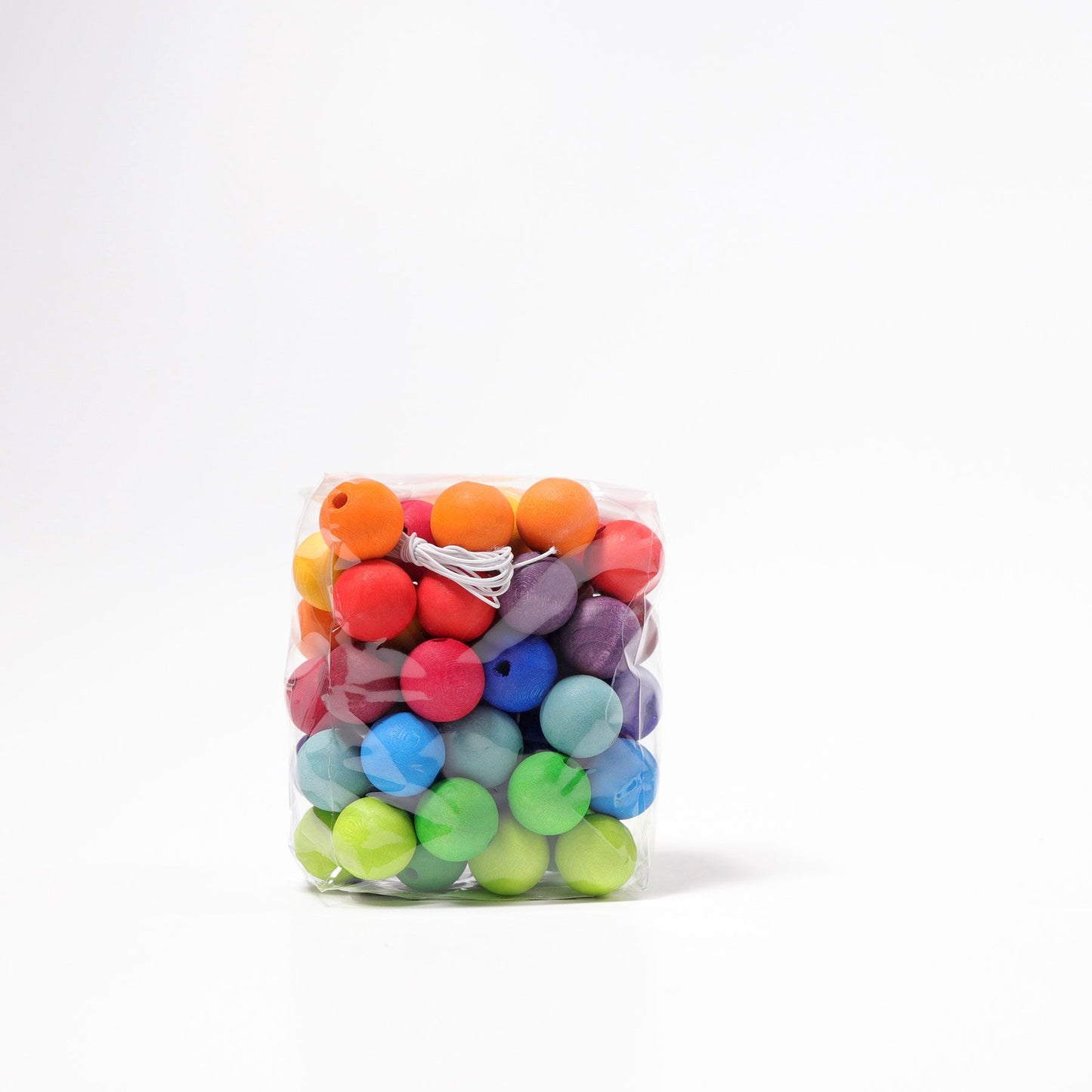 60 Coloured Beads - De Dondersteen