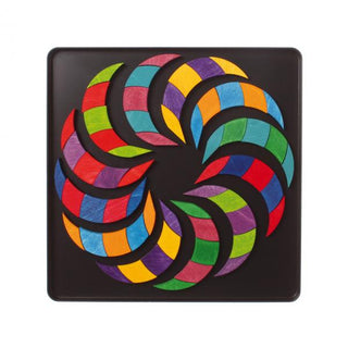 Magnetische Puzzel - Kleuren Spiraal - De Dondersteen