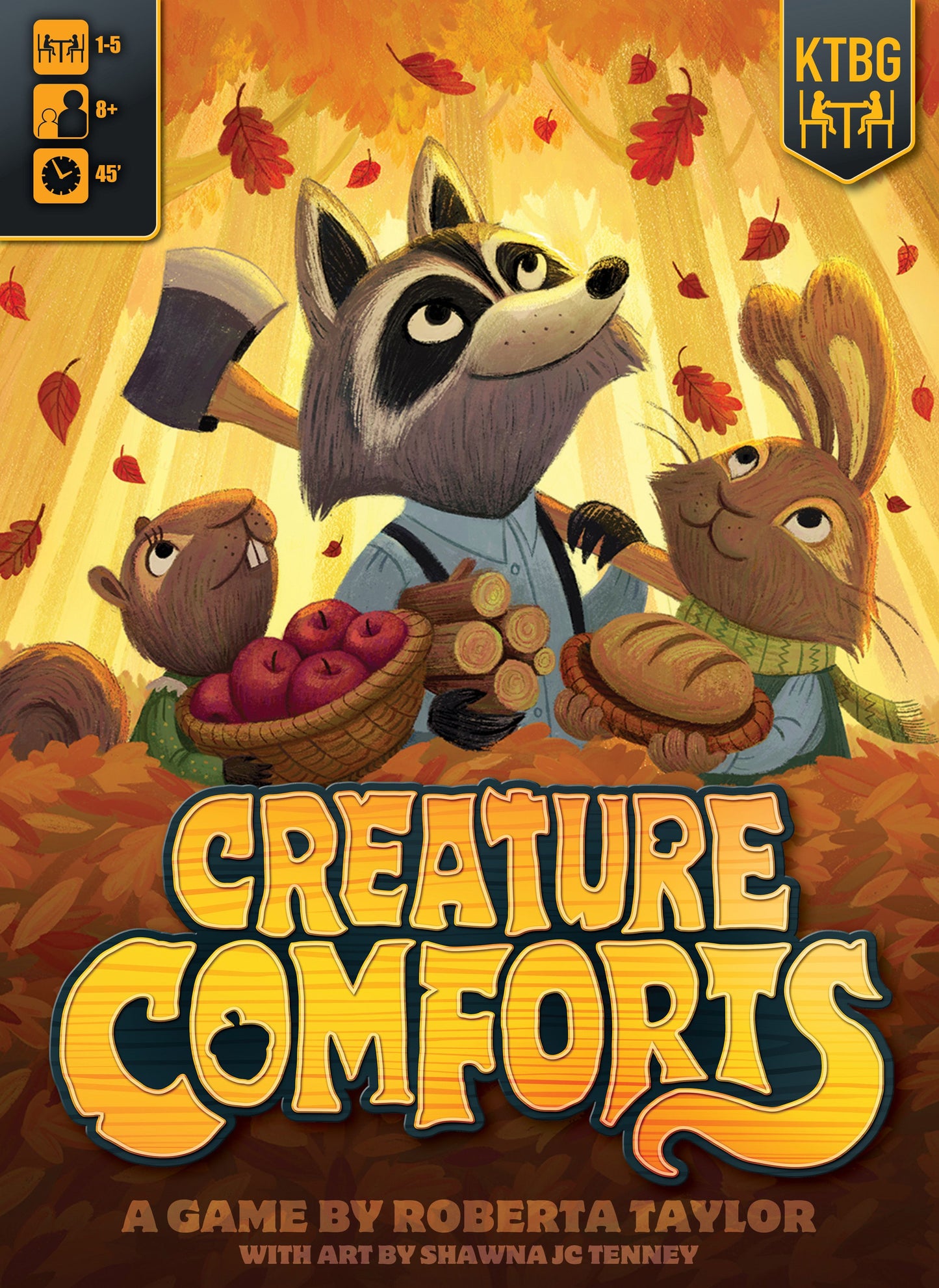 Creature Comforts Deluxe (met houten stukken) - De Dondersteen