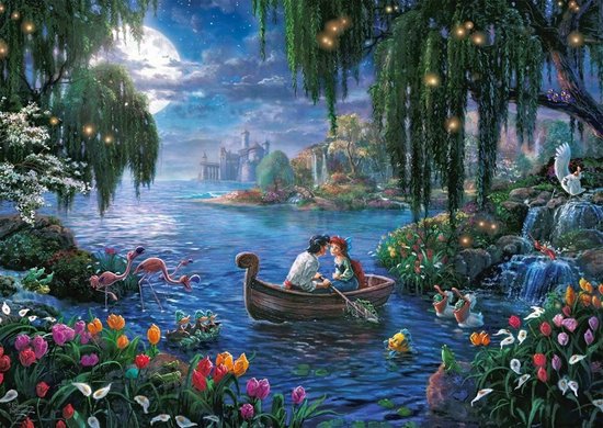 The Little Mermaid and Prince Eric (1000) - De Dondersteen