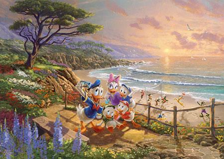 Donald and Daisy A Duck Day Afternoon (1000) - De Dondersteen