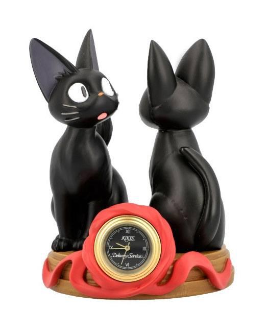 Kiki's Delivery Service Table Clock Jiji & Soft Toy Jiji 11 cm