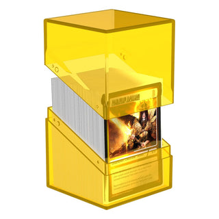 Ultimate Guard Boulder 100+ Clear - Amber - De Dondersteen
