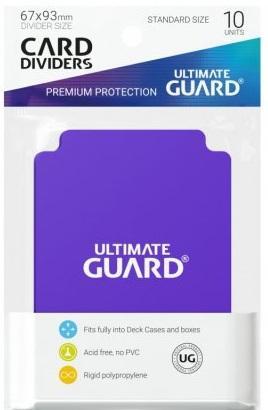 Ultimate Guard Card Dividers Standard Size Purple (10) - De Dondersteen
