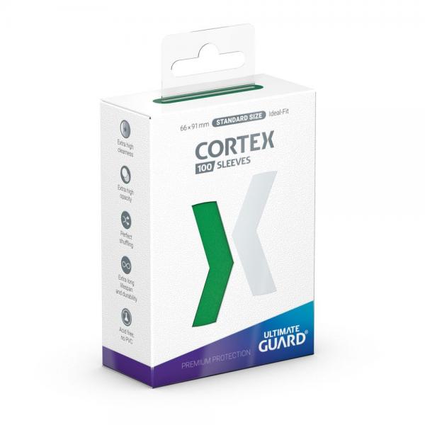 Ultimate Guard Cortex Sleeves Standard Size Green (100) - De Dondersteen