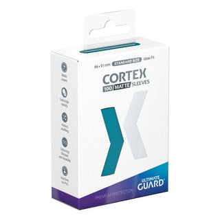 Ultimate Guard Cortex Sleeves Standard Size Matte Petrol (100) - De Dondersteen