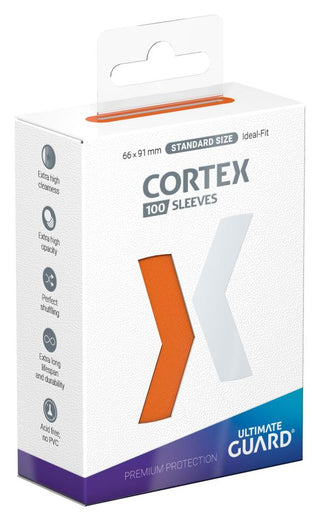 Ultimate Guard Cortex Sleeves Standard Size Orange (100) - De Dondersteen