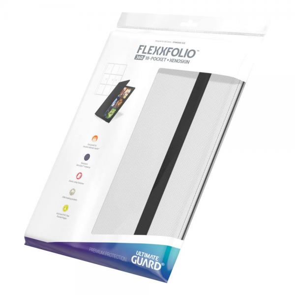 Ultimate Guard Flexxfolio 360 - 18-Pocket XenoSkin White - De Dondersteen