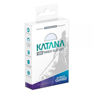 Ultimate Guard Katana Inner Sleeves Standard Size Transparent (100) - De Dondersteen