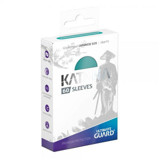 Ultimate Guard Katana Sleeves Japanese Size Turquoise (60) - De Dondersteen