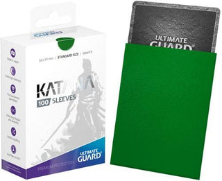 Ultimate Guard Katana Sleeves Standard Size Green (100) - De Dondersteen