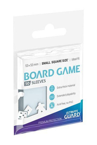 Ultimate Guard Premium Sleeves for Board Game Cards Small Square (50) - De Dondersteen