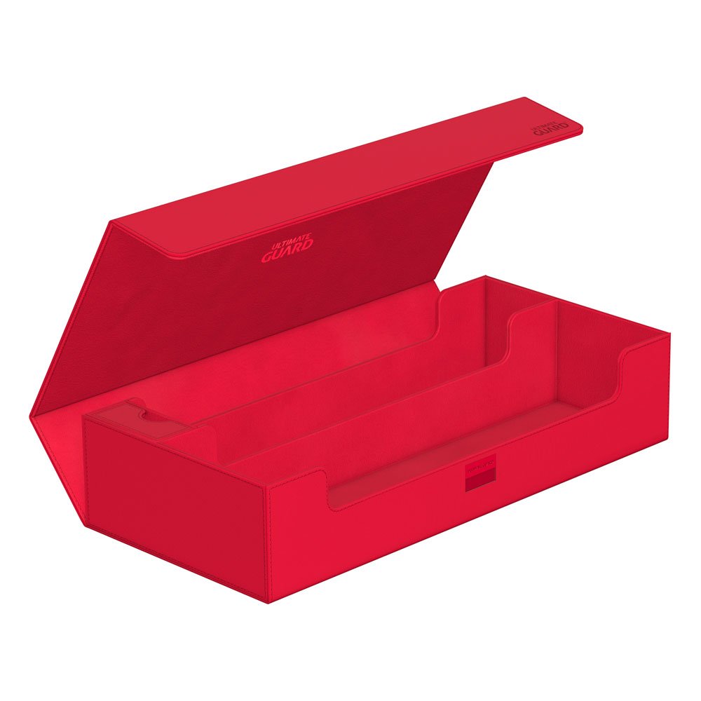Ultimate Guard Superhive 550+ XenoSkin Monocolor Red - De Dondersteen