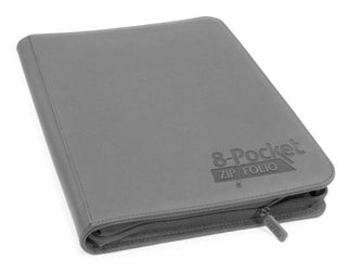 Ultimate Guard Zipfolio 320 - 16-Pocket XenoSkin Grey - De Dondersteen