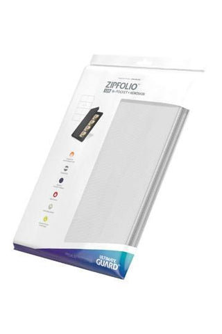 Ultimate Guard Zipfolio 320 - 16-Pocket XenoSkin White - De Dondersteen