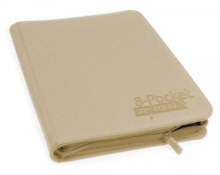 Ultimate Guard Zipfolio 320 - 8-Pocket XenoSkin Sand - De Dondersteen