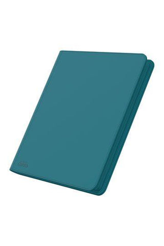 Ultimate Guard Zipfolio 480 - 24-Pocket XenoSkin (Quadrow) - Petrol Blue - De Dondersteen