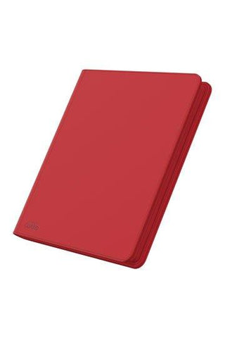 Ultimate Guard Zipfolio 480 - 24-Pocket XenoSkin (Quadrow) - Red - De Dondersteen