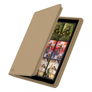 Ultimate Guard Zipfolio 480 - 24-Pocket XenoSkin (Quadrow) - Sand - De Dondersteen