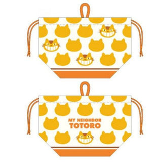 My Neighbor Totoro Laundry Storage Bag Catbus Silhouette 17 x 26 x 12 cm - De Dondersteen