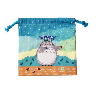 My Neighbor Totoro Laundry Storage Bag Totoro under the rain 20 x 19 cm - De Dondersteen