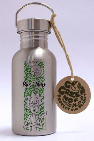 Rick & Morty Stainless Steel Water Bottle Portal - De Dondersteen