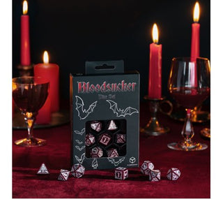 Bloodsucker Dice Set Scarlet (7 - De Dondersteen
