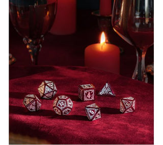 Bloodsucker Dice Set Scarlet (7 - De Dondersteen