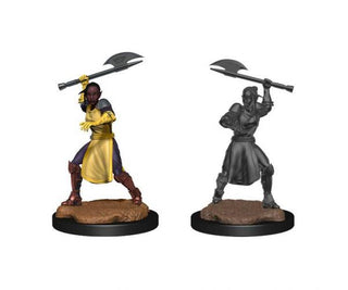 Critical Role Unpainted Miniatures Half-Elf Echo Knight and Echo Female - De Dondersteen